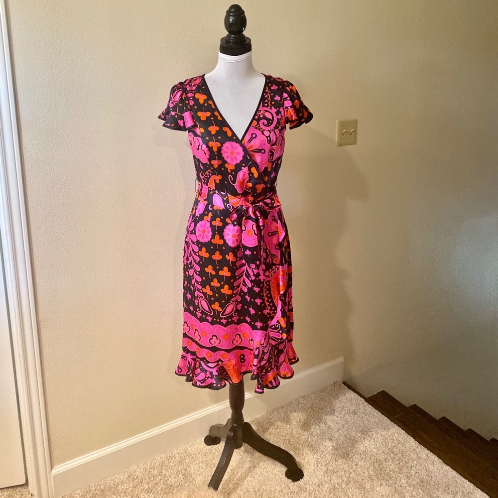 Betsey Johnson wrap dress
